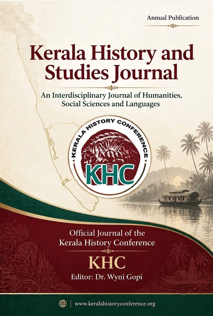 Kerala History and Studies Journal — Volume 1, Issue 1